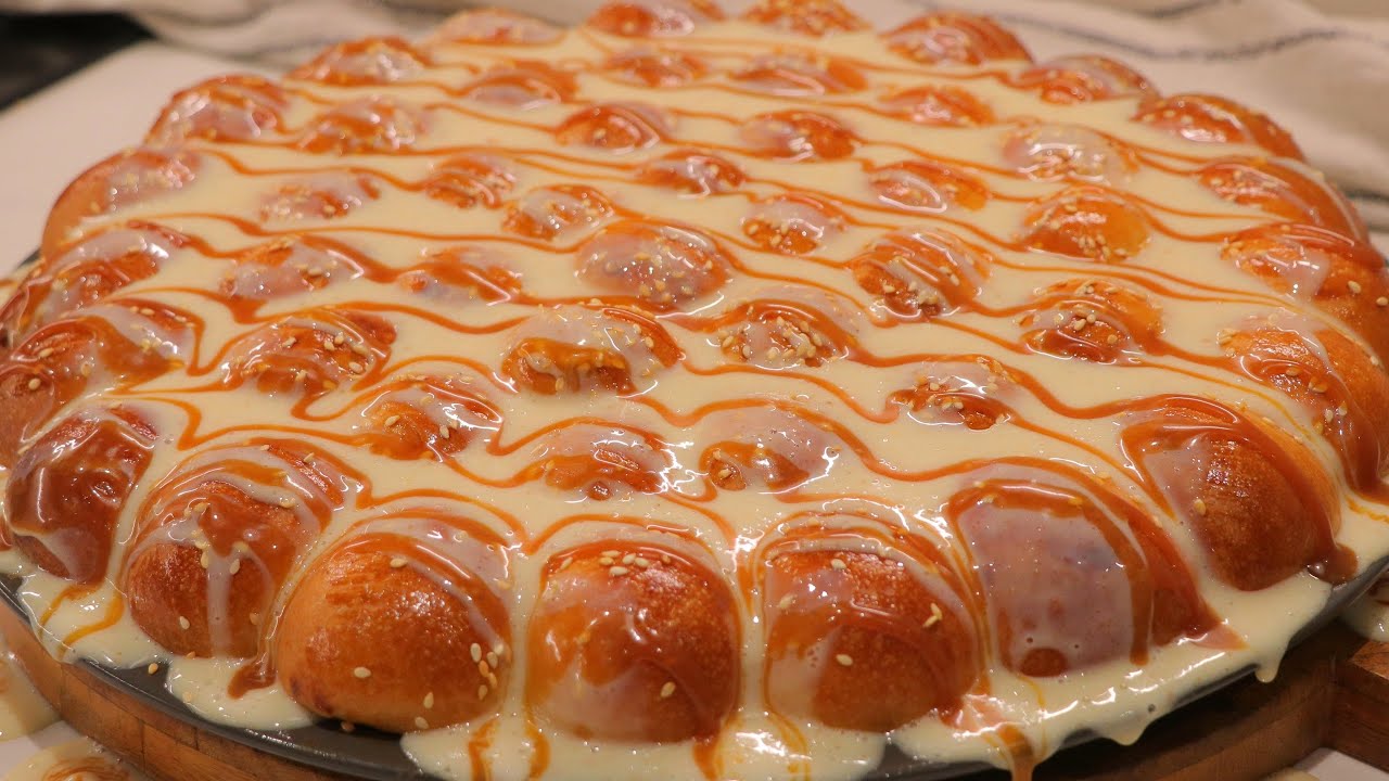 لازم تجربوا طريقتي لخلية النحل بالزنجبيل والكراميل😋تدفي القلب خفيفه مثل الغيوم🌨️خلية رمضان2025