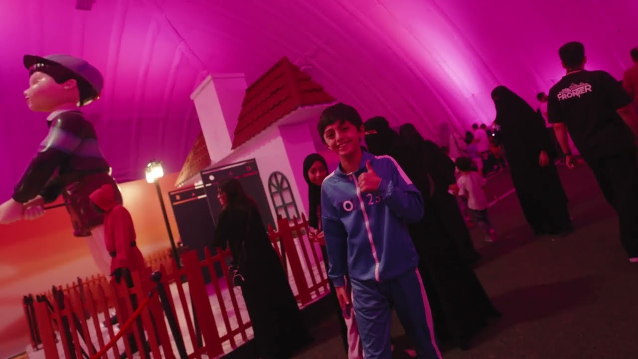 Squid Game Season 3 Activation | Netflix x BLACK International | The Dome, Dammam, KSA