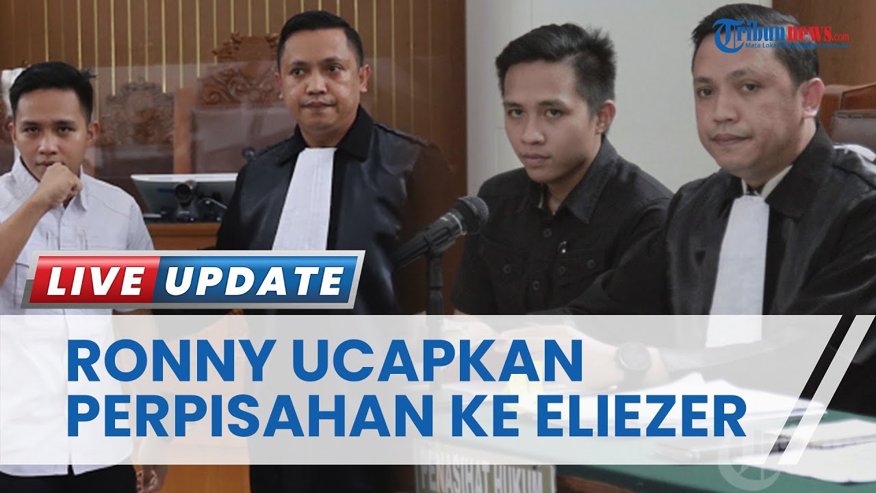 Ronny Talapessy Berpisah dengan Bharada E, Rampung Kawal Richard hingga Persidangan Selesai