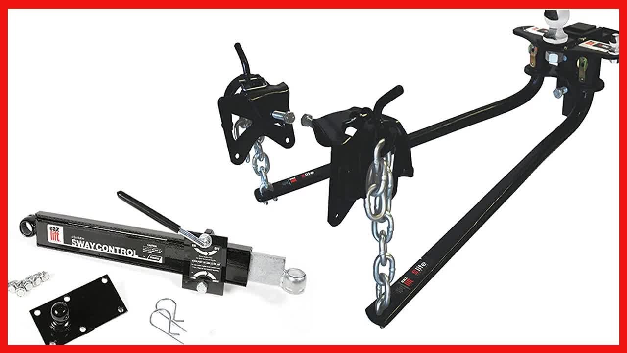 Camco EAZ LIFT Elite Weight Distribution Hitch, 1200lb Kit (48069)