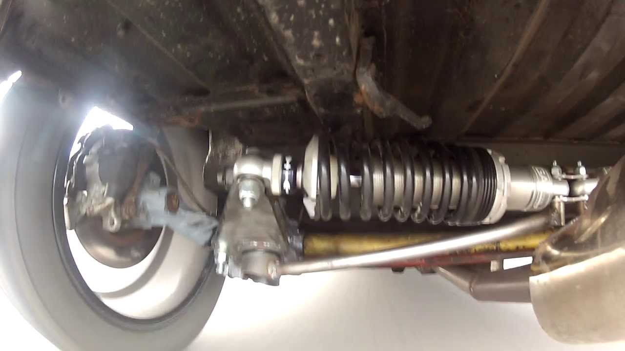 Satchell Engineering Prototype Peugeot 106 Rear Push Rod Suspension