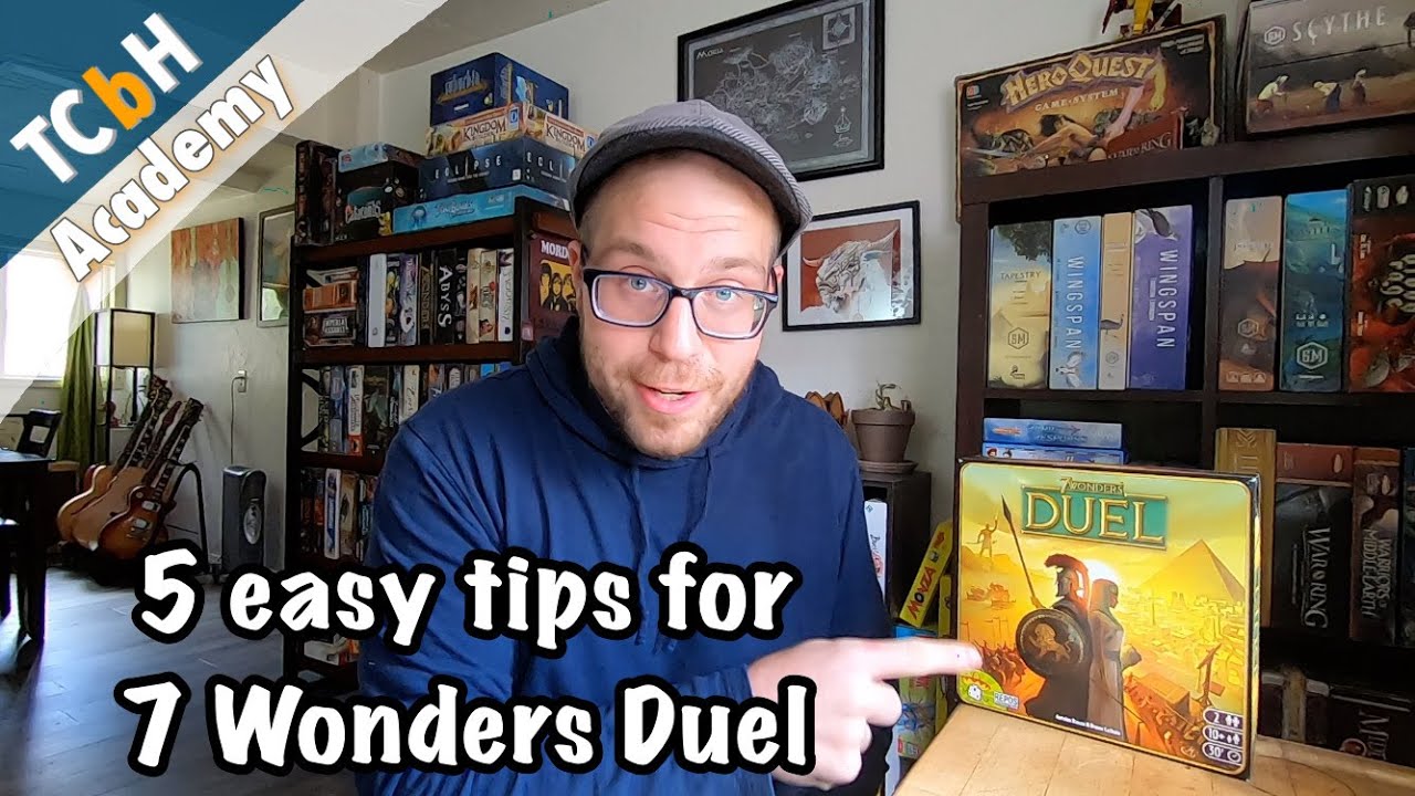 Cardboard Academy - 5 Easy Strategy Tips for 7 Wonders Duel