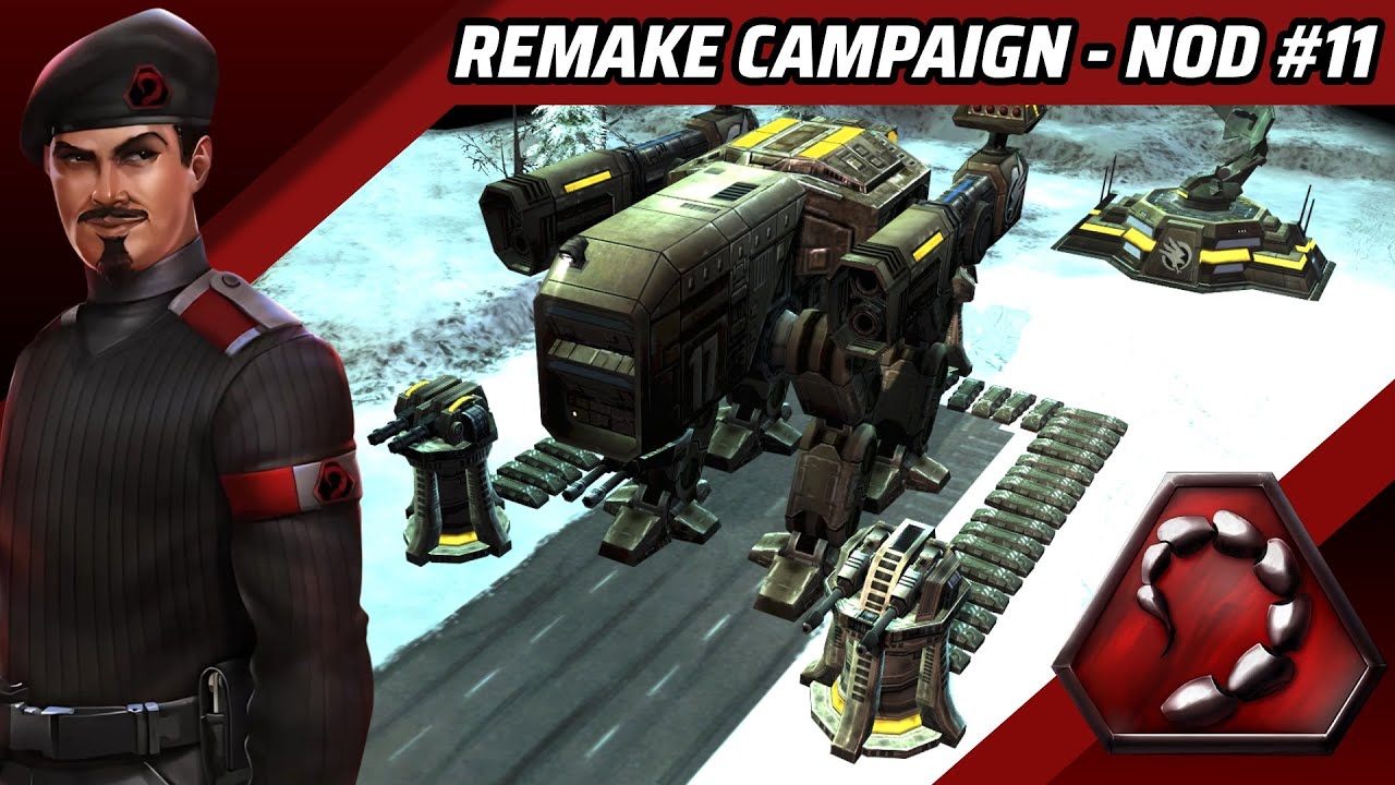 Tiberian Sun Remake Campaign | Nod Mission #11 - Destroy Mammoth Mk. II Prototype