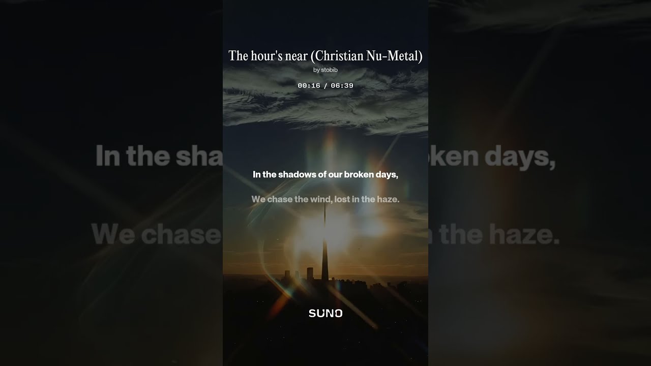 The hour's near Christian Nu Metal