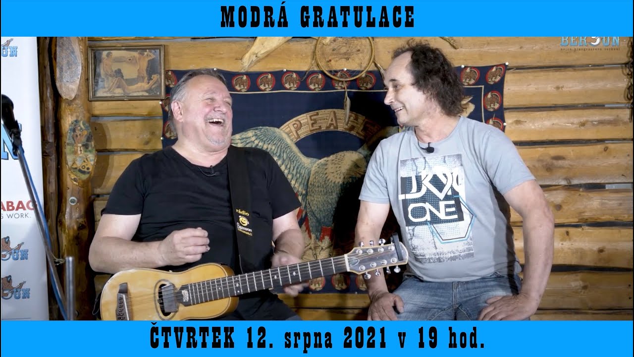 MODRÁ GRATULACE - Jaroslav Samson Lenk