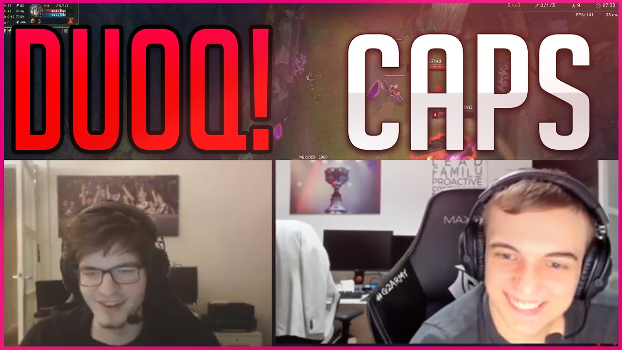 Mikyx + Caps DuoQ ! | LEC In-Houses w/ Perkz, Lider...| G2 Mikyx Twitch Stream Highlights
