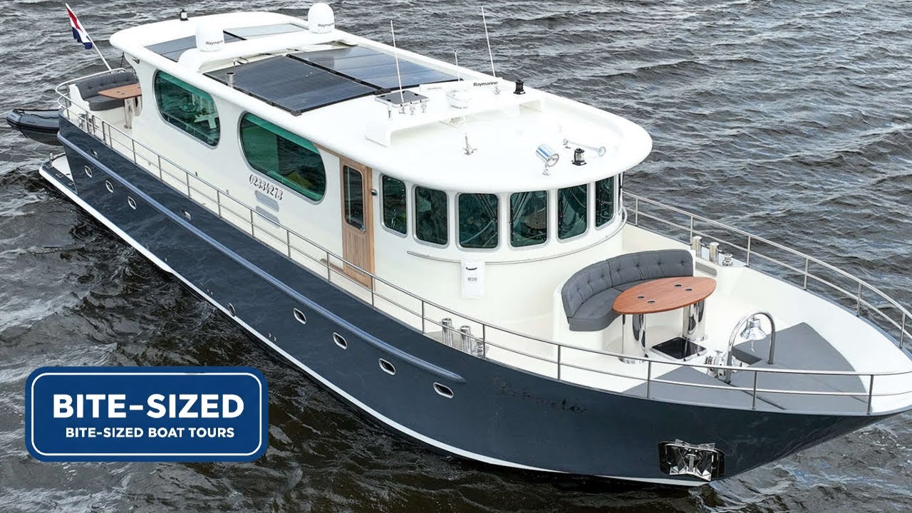 Bite-Sized Boat Tours: €1.15M Multiship 2400ALU – Aluminium Dutch Cruiser with Twin MTUs