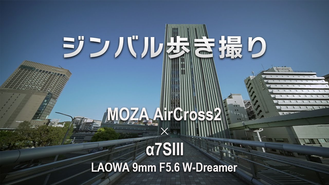 ジンバル歩き撮り〜神戸三宮/ハーバーランド/南京町 〜 | MOZA AirCross2 | &alpha;7SIII | LAOWA 9mm F5.6 W-Dreamer