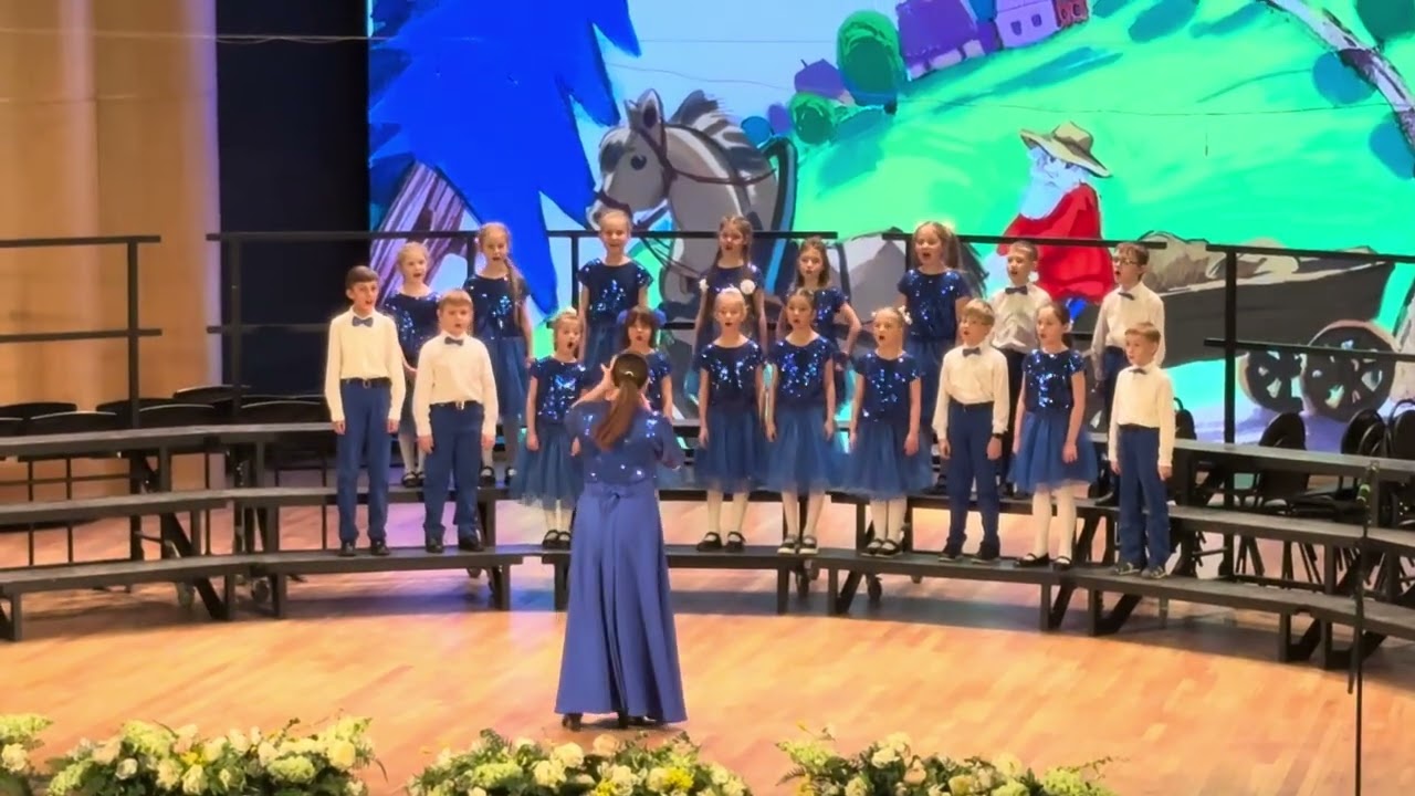 Хор «Веселый ветер». Валерия Меркулова, Лидия Симбирева. 01.03.26
