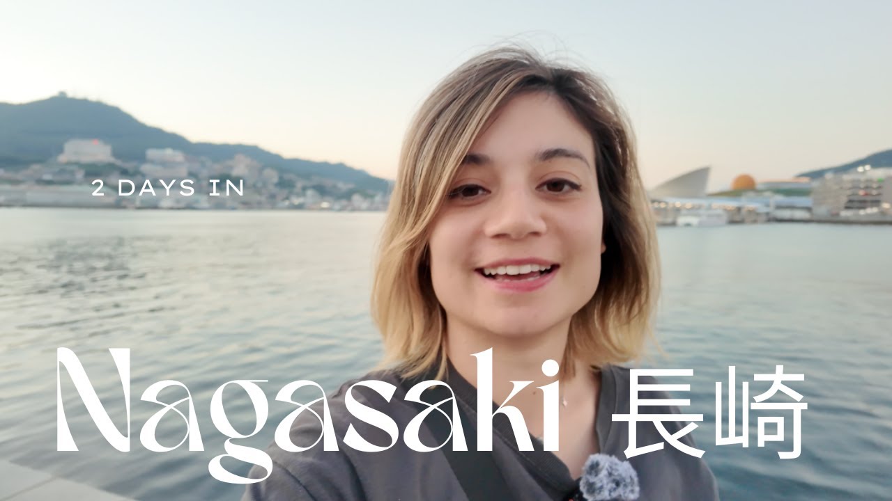 Two Days in Nagasaki | Sightseeing, coffee, magical sunsets  | Japan VLOG