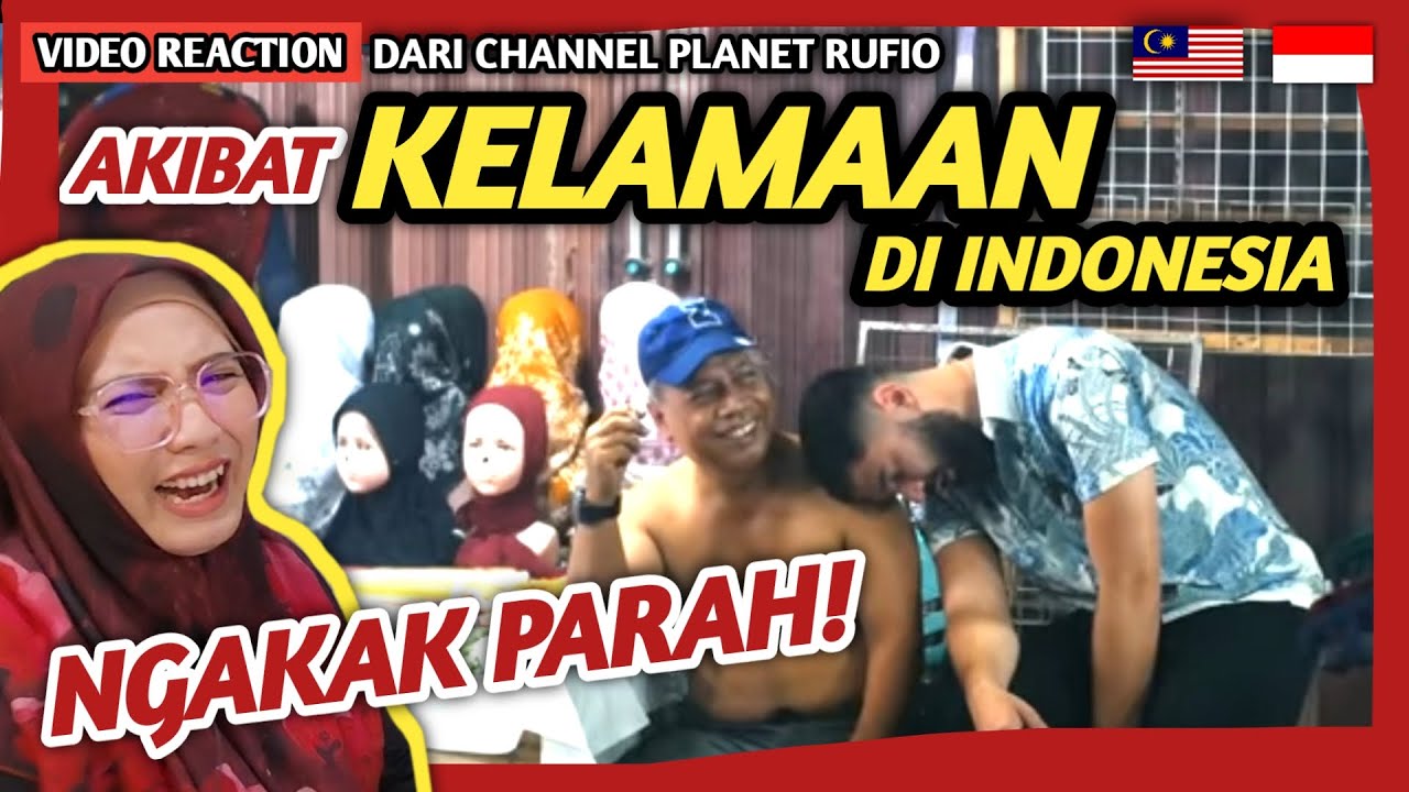 🇮🇩🇳🇱 REACTION NGAKAK BULE BELANDA PERLAHAN-LAHAN MENJADI WARGA INDONESIA KERANA KELAMAAN DI SANA🤣👍