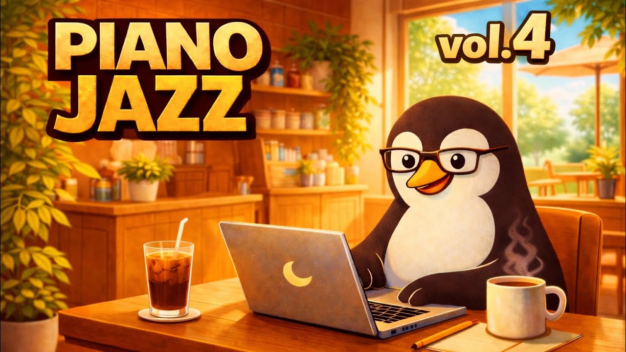 Cozy Piano Jazz – Cafe Work Music for Focus & Study