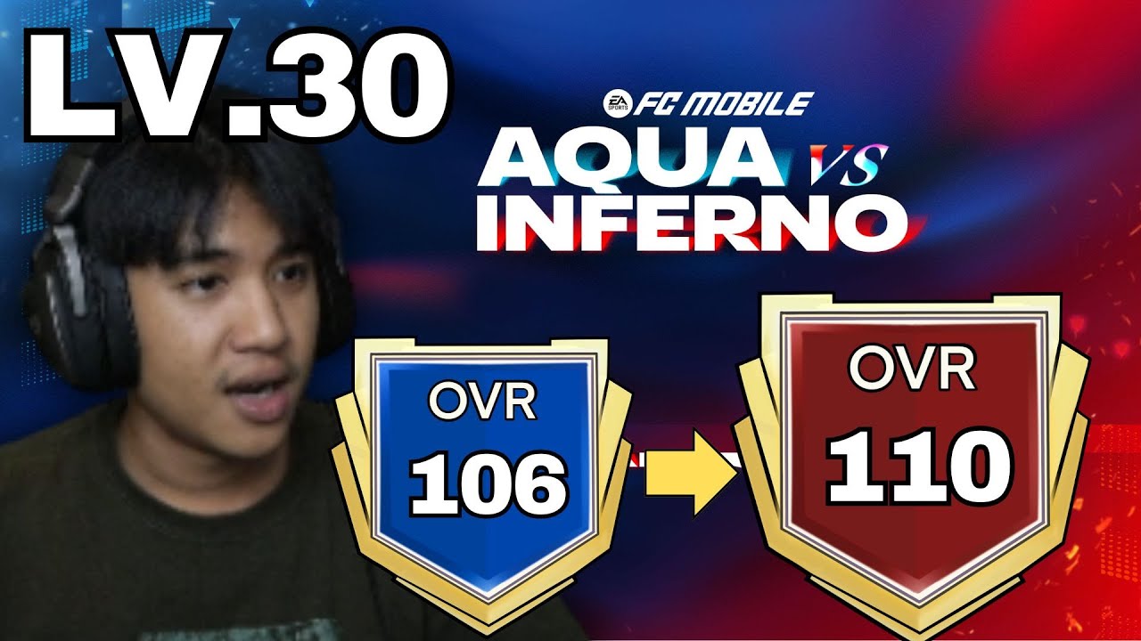 เสริมทีมกิจ AQUA VS INFERNO FC Mobile