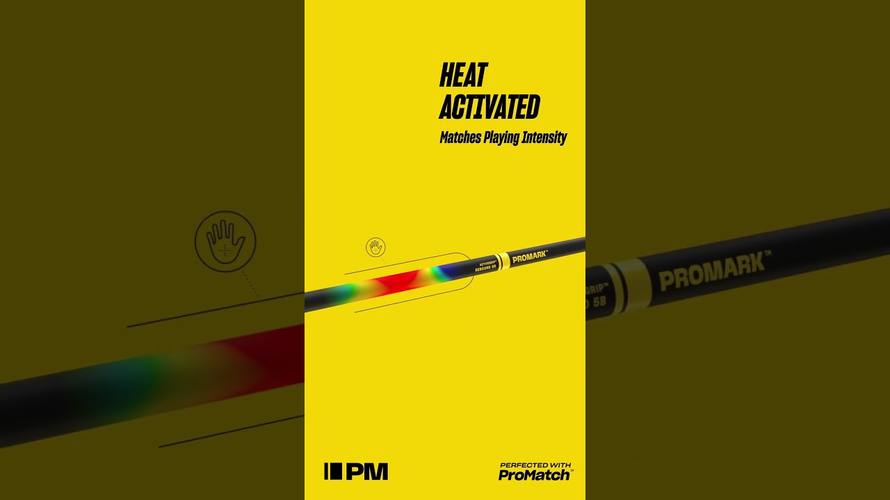 ProMark&rsquo;s ActiveGrip gets tackier as your hands sweat but won't tear your hands up. Try a pair today
