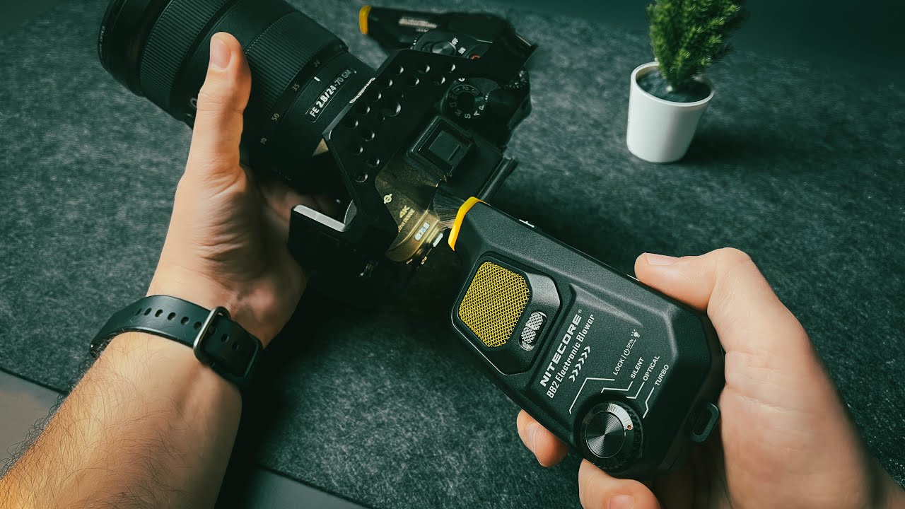 Nitecore BlowerBaby 2 | Kamera ve Lens Temizliği için Elektronik Hava Üfleyici | Detaylı İnceleme