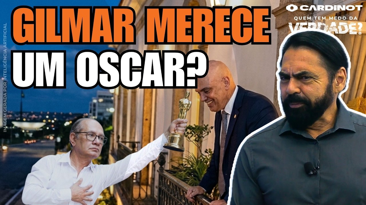 GILMAR MENDES chorou ao falar de ALEXANDRE DE MORAES no STF! VEJA O QUE ACONTECEU