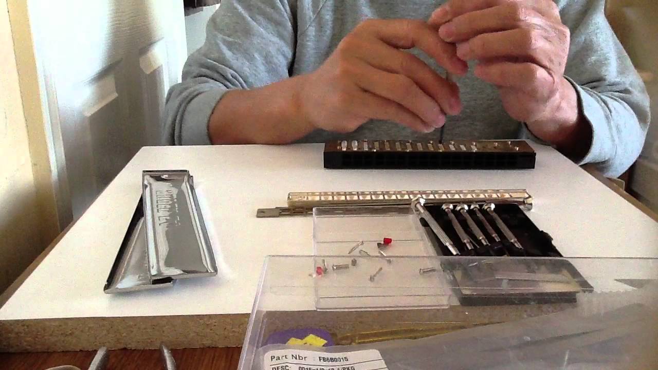 Disassembling the Hohner Super 64 Chromonica 280 Chromatic