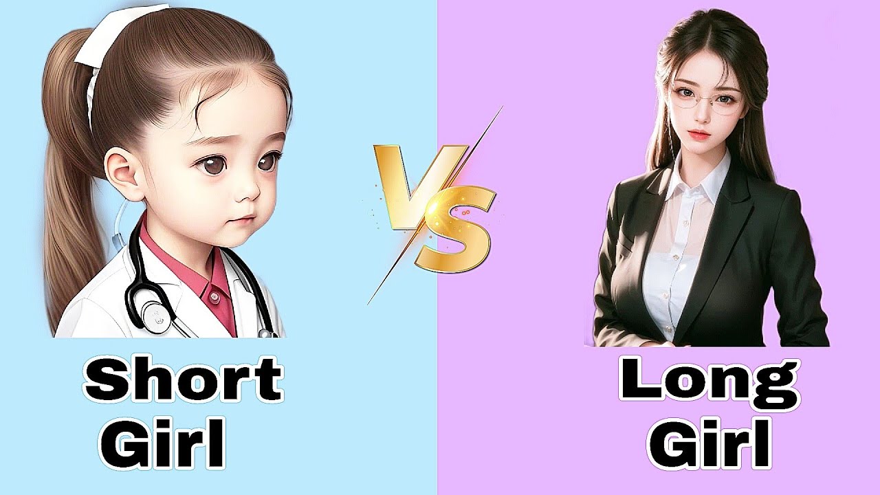 Short   Girl VS Long   Girl ||