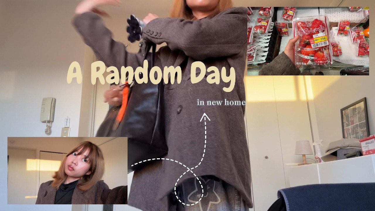 A Random Day | video editing, going grocery 👩‍💻🛒🍓