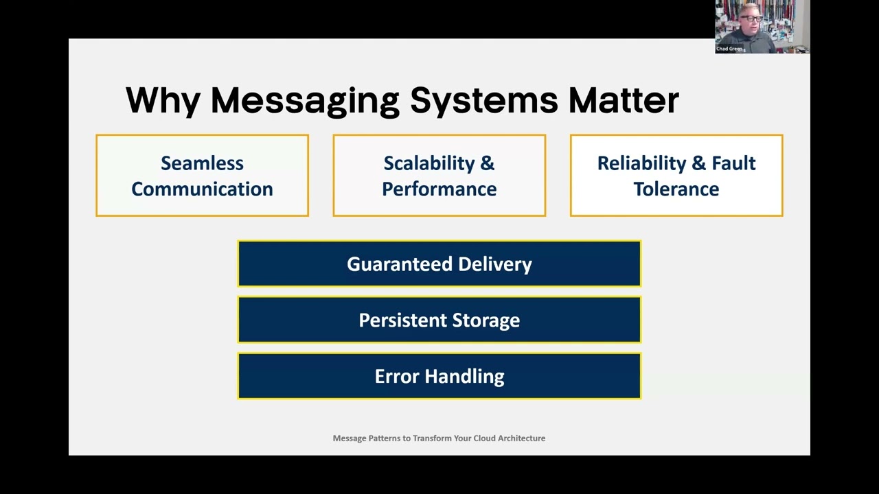 Messaging Patterns that Transform Your Cloud Architecture - Chad Green