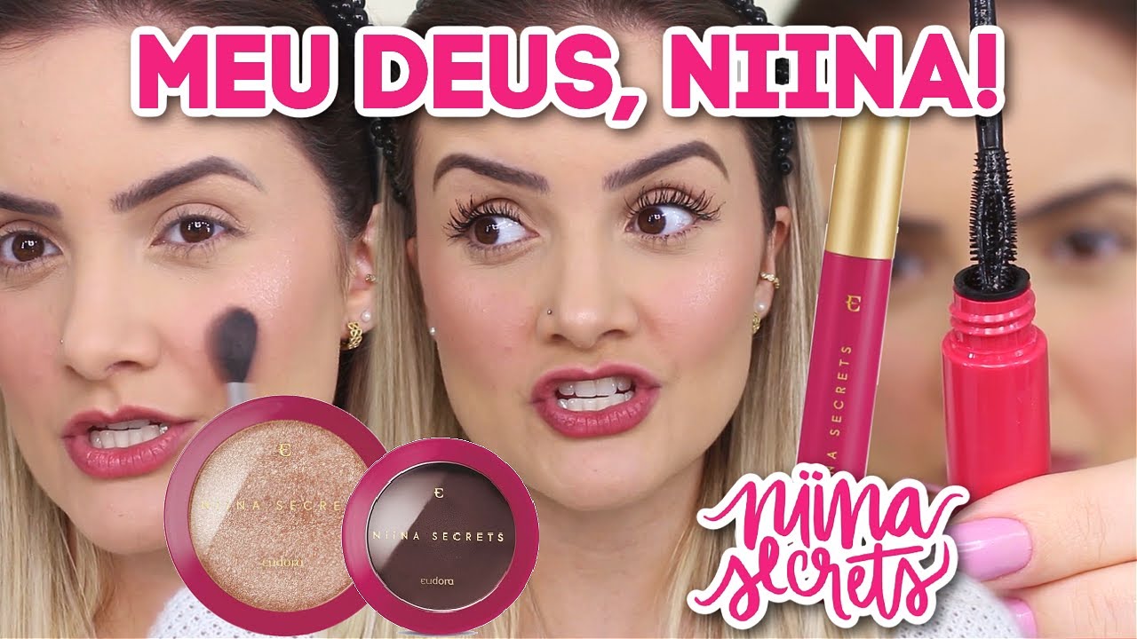 TESTEI os LANÇAMENTOS da NIINA SECRETS