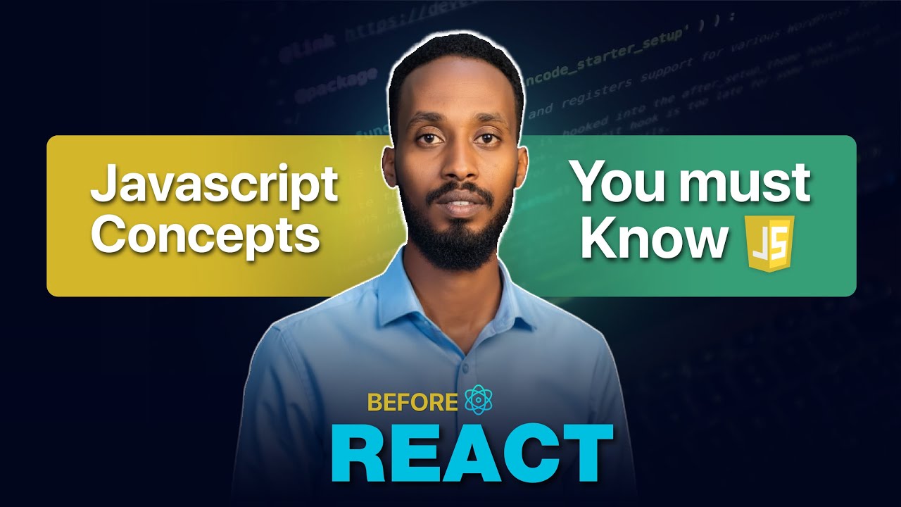 JS Concepts Muhiim ah Kahor React (Af-Somali)