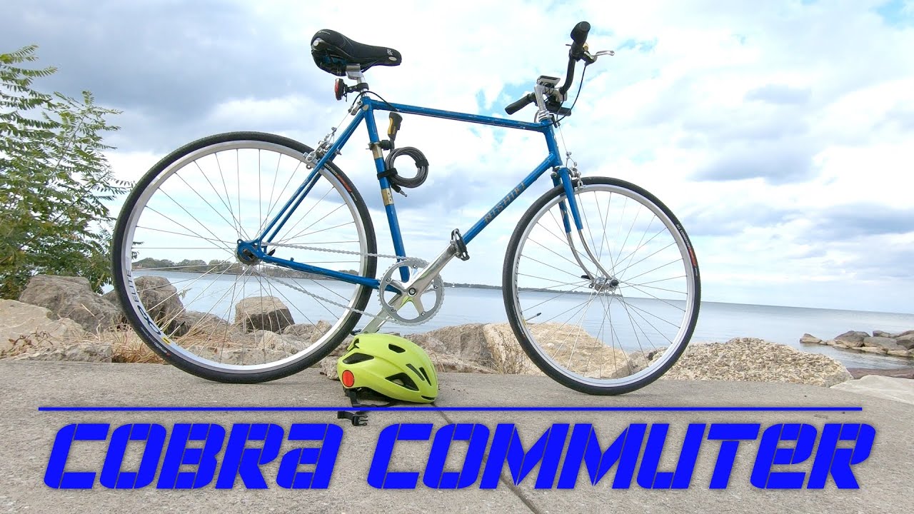 Commuter bike build on a vintage steel Nishiki frame.