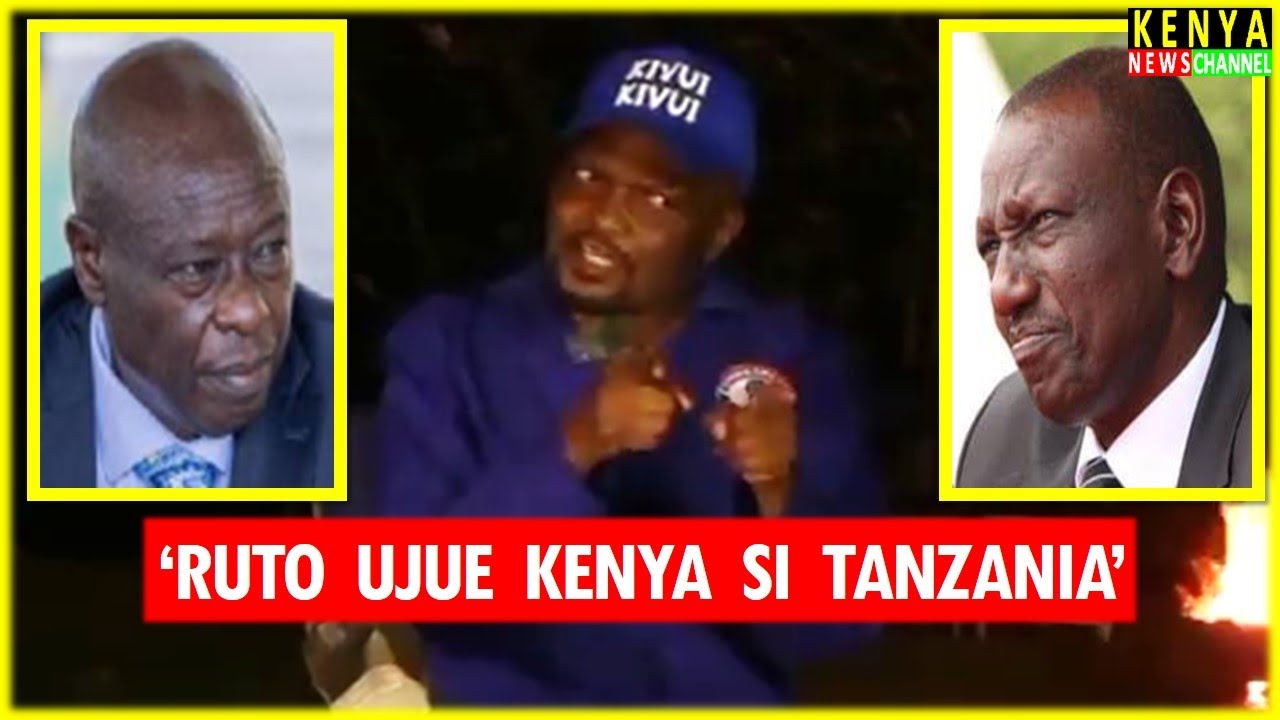 GLOVES OFF as Angry Moses Kuria Breaks Silence to Destroy Ruto & Gachagua Mbeere North By-election
