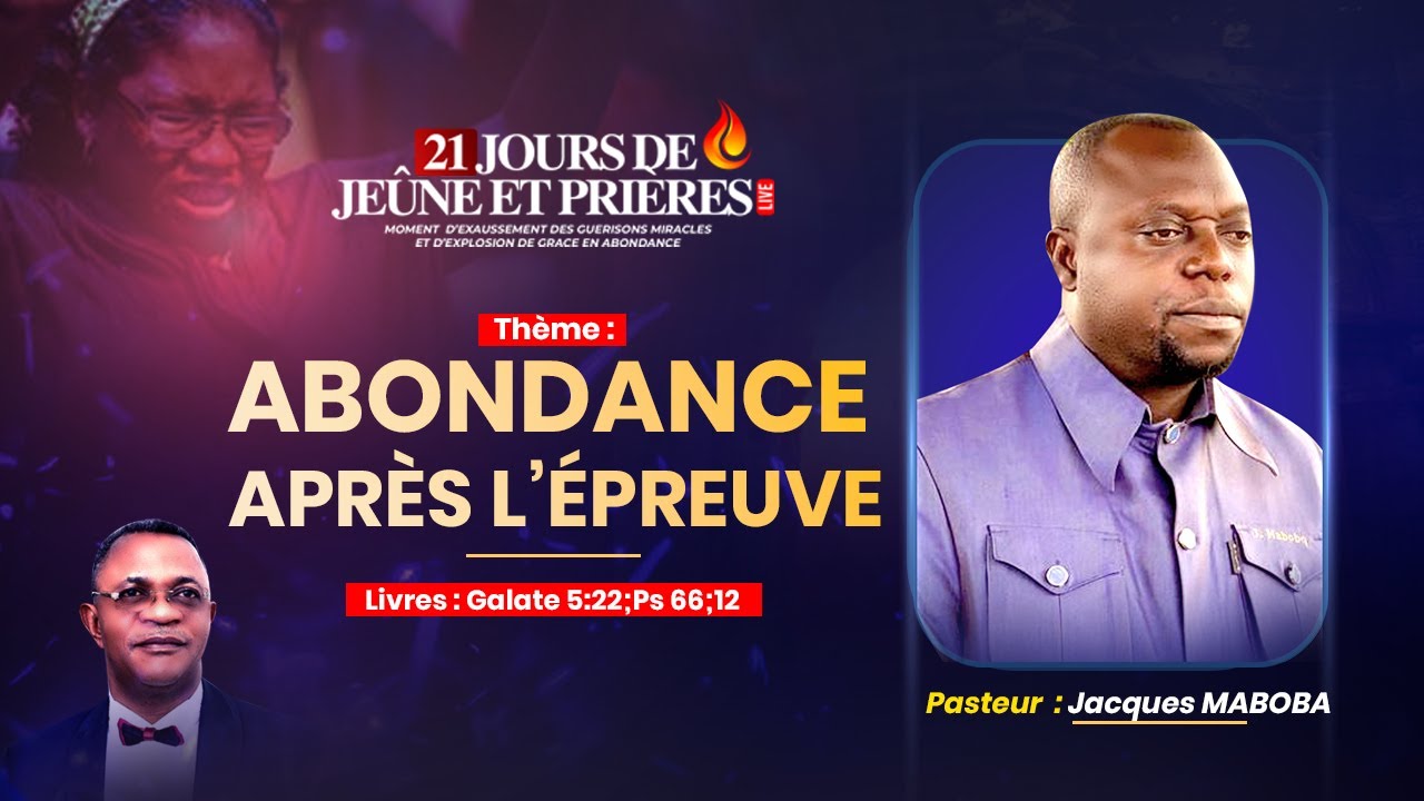 Pasteur : Jacques MABOBA