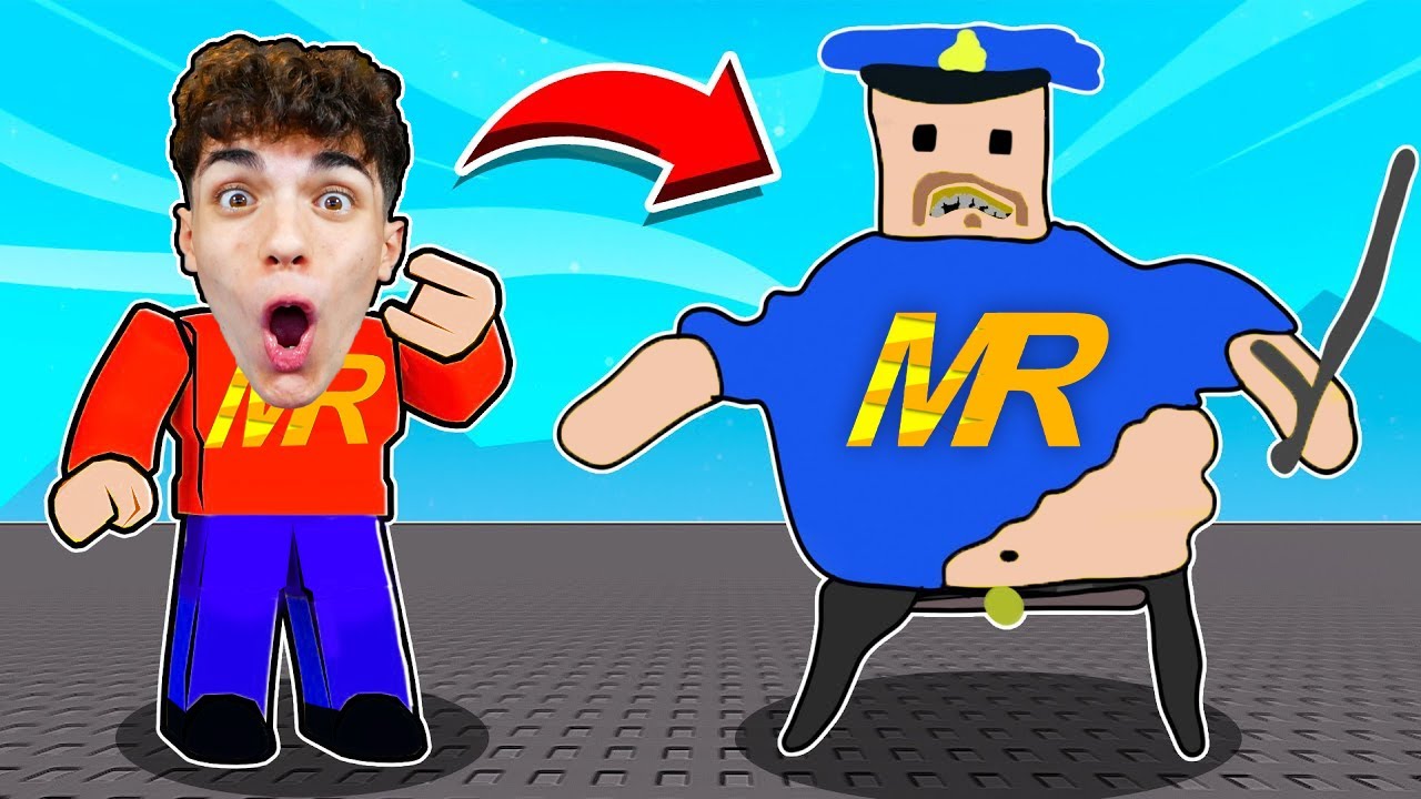 DIVENTA TUTTO QUELLO CHE DISEGNI su ROBLOX!! (BARRY!)