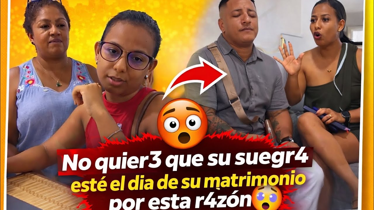 No quier3 que su suegr4 esté el día de su matrimonio por esta r4zón😱