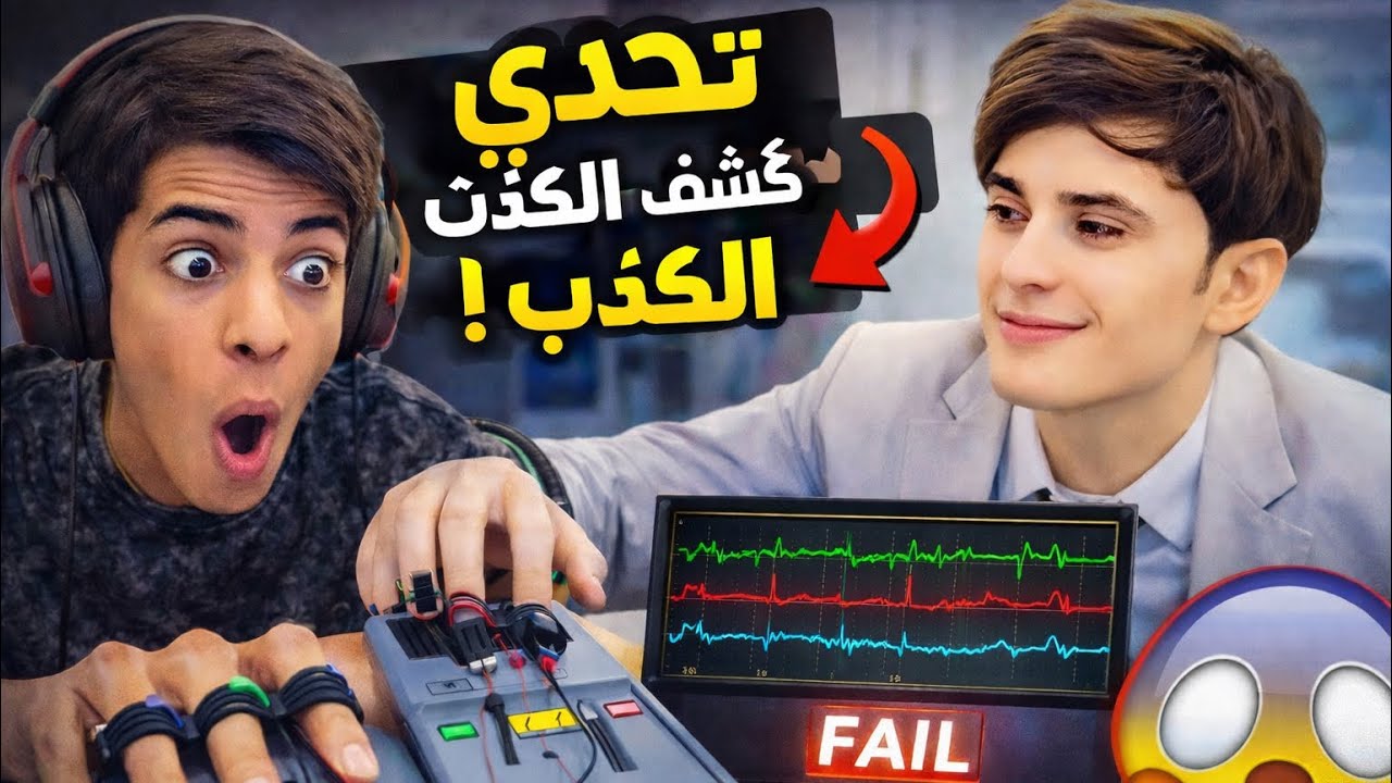 تحدي كشف الكذب مع عبس اليخسر يتعاقب😨😭