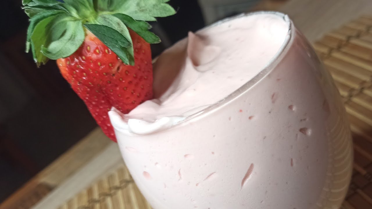 Mousse de fresas. Mambo cecotec.        #mambocecotec #recetasmambo