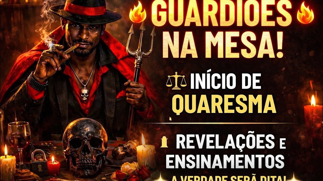 ⚠️🔴 OS GUARDIÕES VIERAM AVISAR ESSE INÍCIO DE QUARESMA! ENSINAMENTOS..