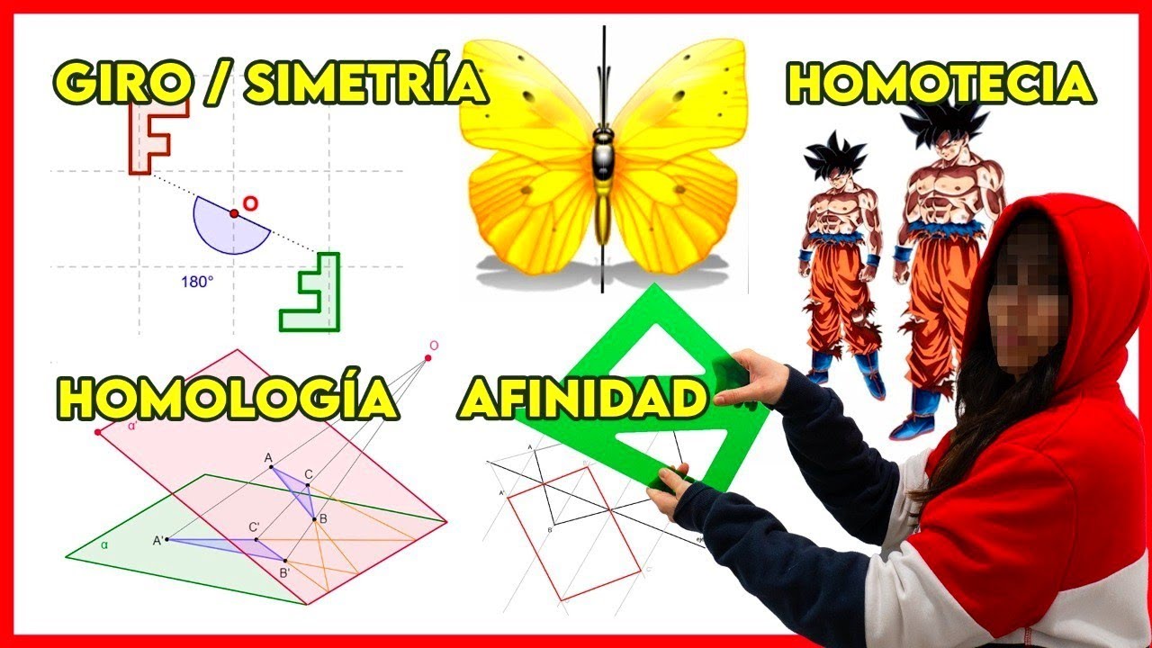 Transformaciones Geométricas 📐HOMOTECIA - HOMOLOGÍA - AFINIDAD