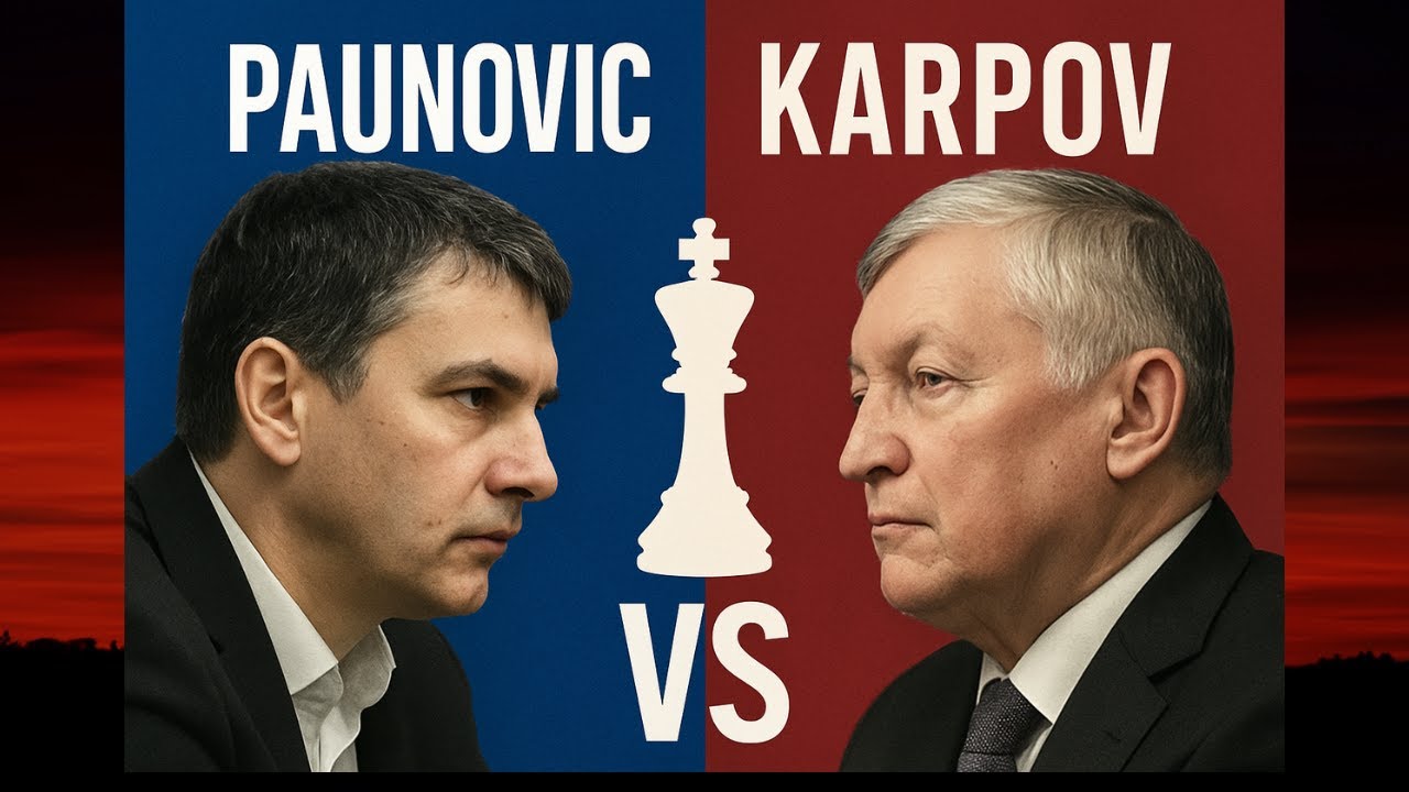 Karpov’s Positional Masterclass vs Paunovic | Benidorm 2002