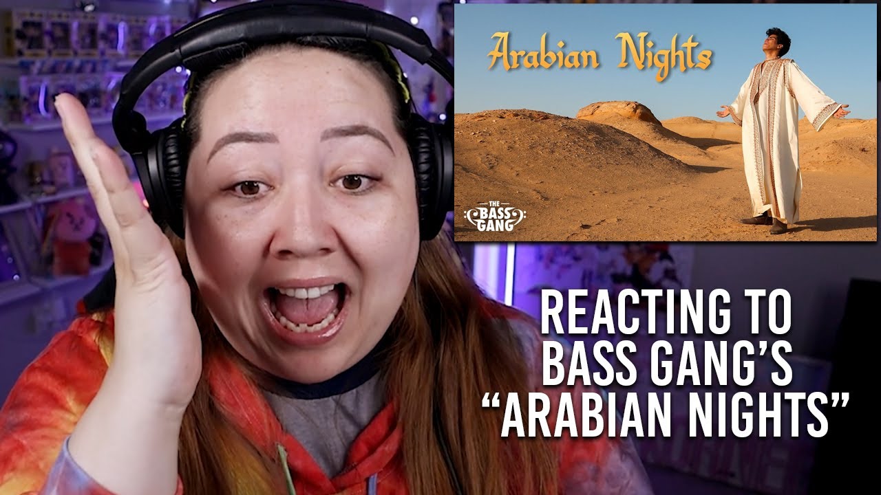 Reacting to The Bass Gang's 'Arabian Nights' (THIS IS MY FAV BY THEM!!!)