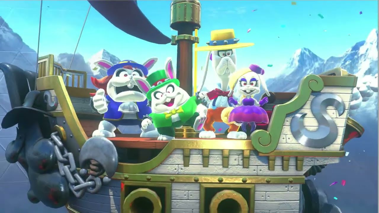 Super Mario Odyssey Wooded Kingdom
