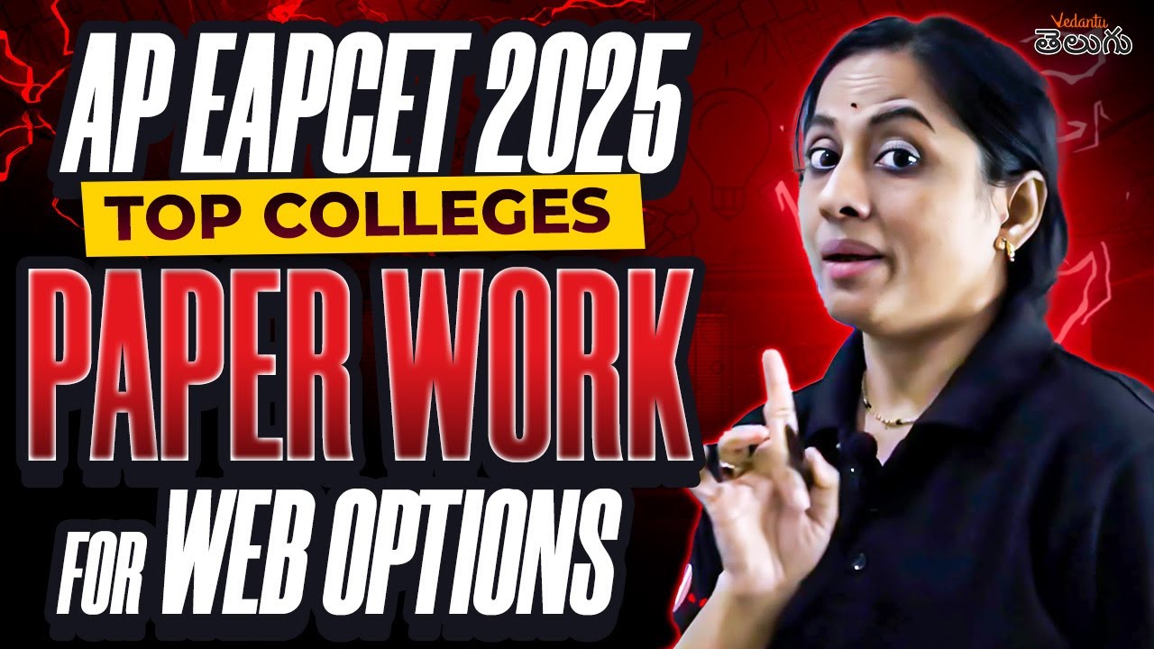 All About AP EAPCET 2025 Web Options – Top Colleges & Must-Have Documents!