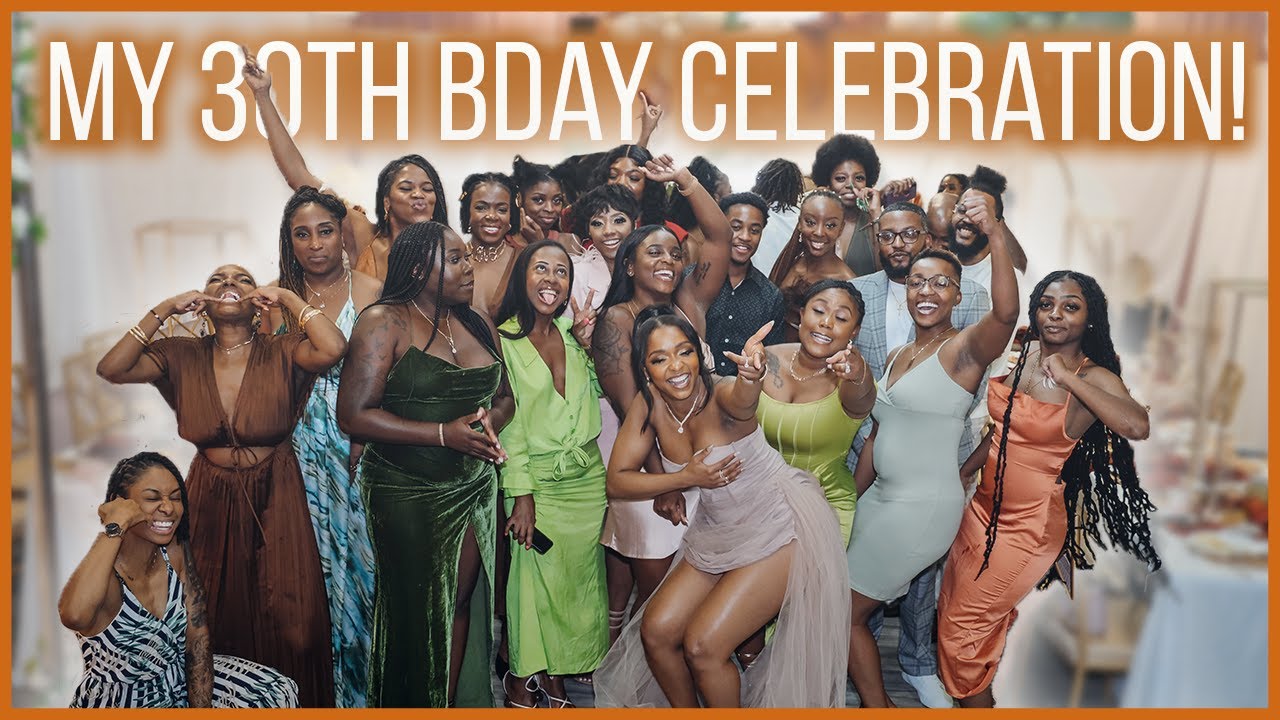VLOG: Best 30th Birthday Celebration EVER! | Full GRWM + Meet my closest friends and family 🍾🎊