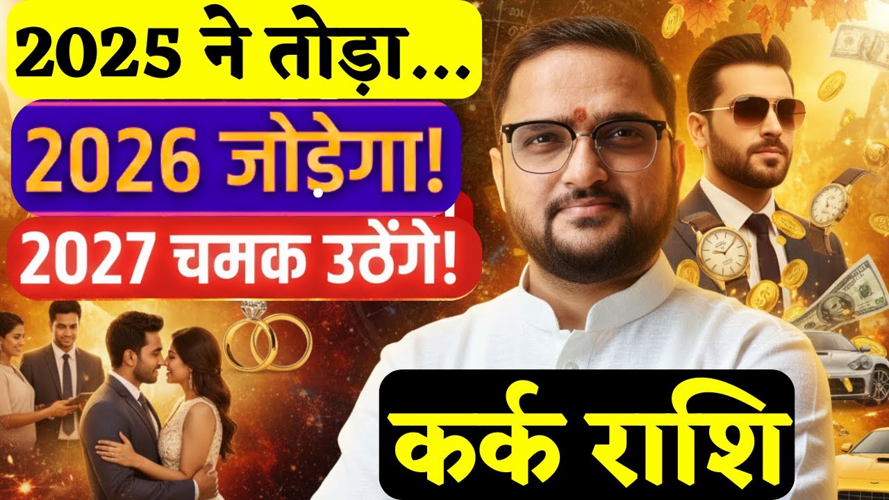 कर्क राशि 2026-2027 | Kark Rashi Yearly Horoscope 2026-2027 | Cancer Horoscope | Acharya Mukti
