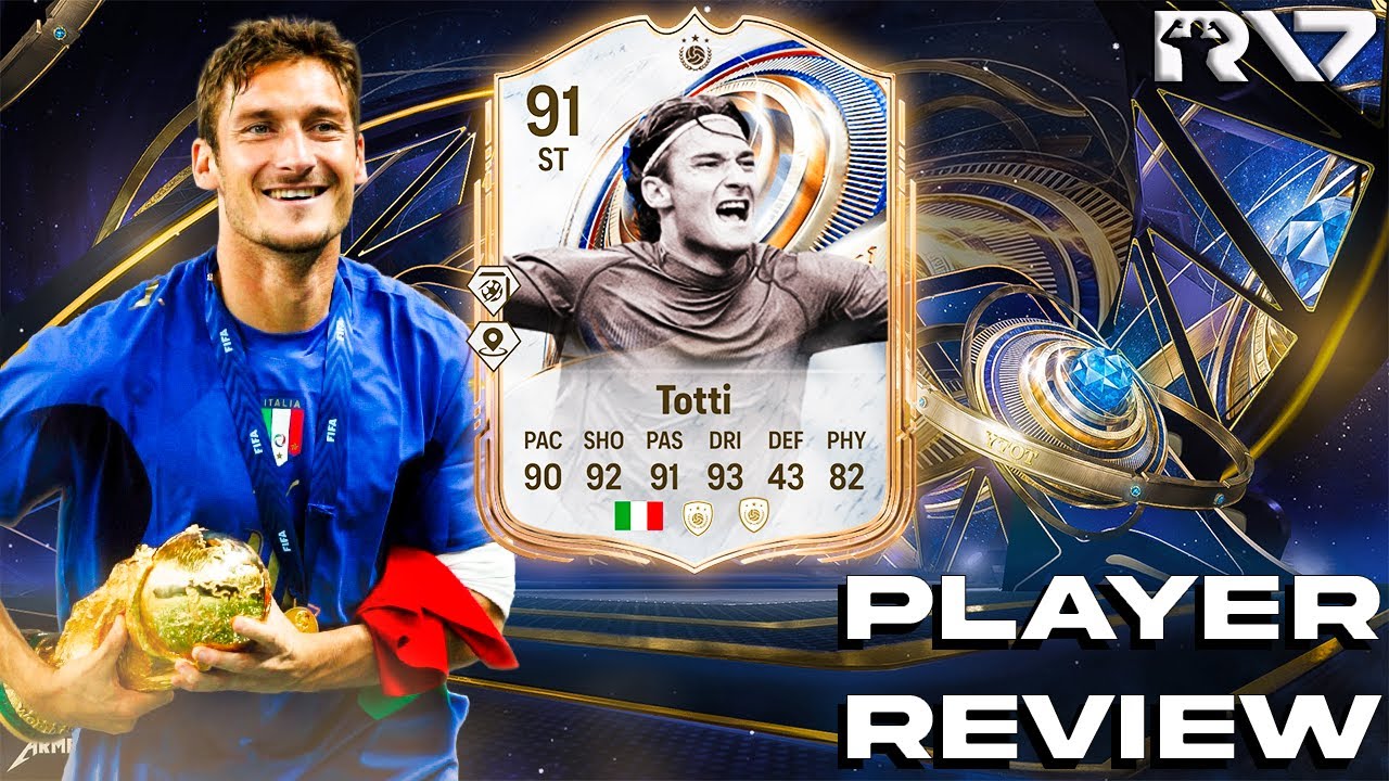 ESTA CARTA ES CINE 🎬🔥 | TOTTI TOTY 91 PLAYER REVIEW EAFC 26 UT