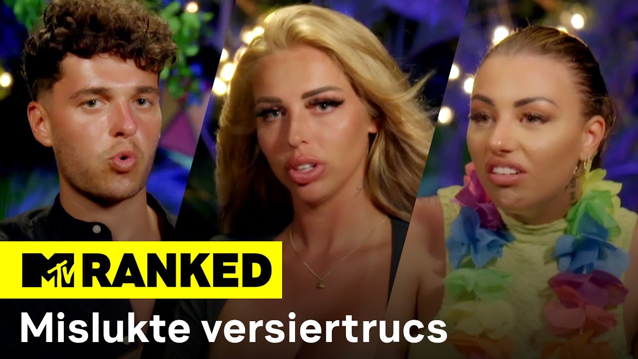 De 5 MISLUKTE VERSIERTRUCS uit Ex on the Beach: Double Dutch S10 ALL STARS | MTV Ranked: EOTBDD