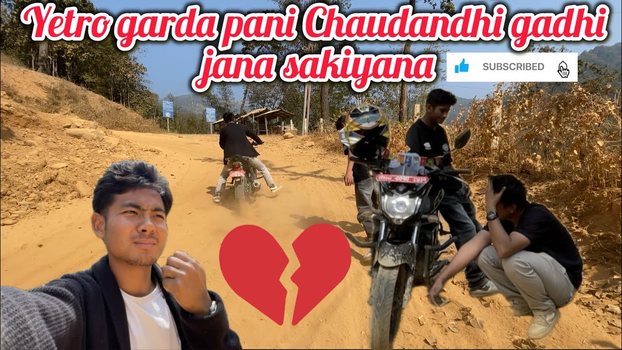 Yetro garda pani Chaudandhi gadhi jana sakiyana🤧 #sad #chaudhandigadhi #udayapur #travel #vlog 