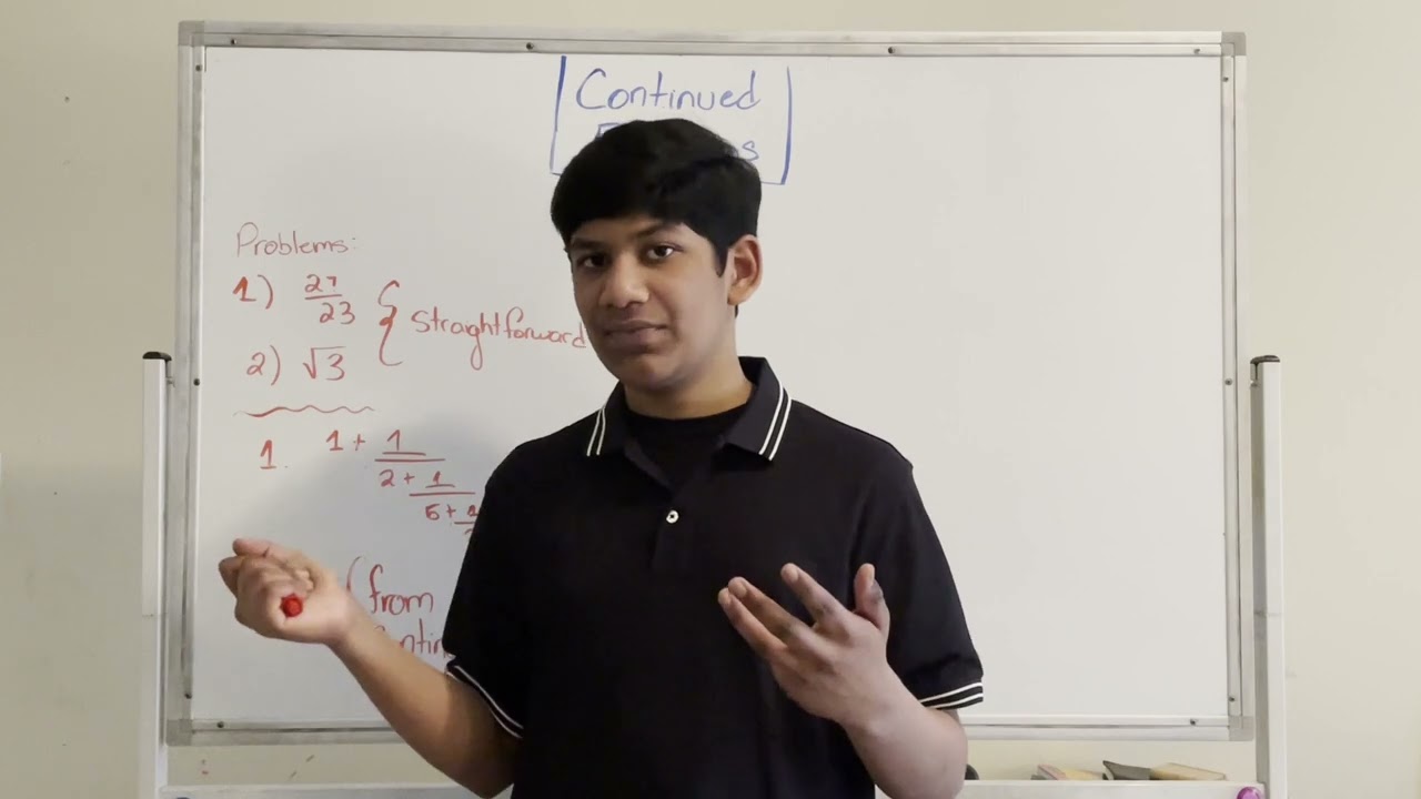 Continued Fractions Part 2