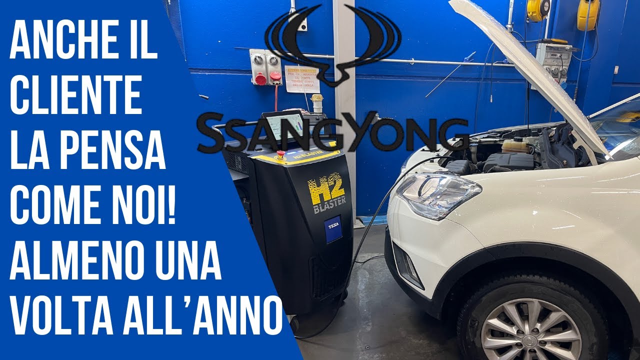 Decarbonizzazione Ssangyong Korando 2.0 - 149cv Bifuel