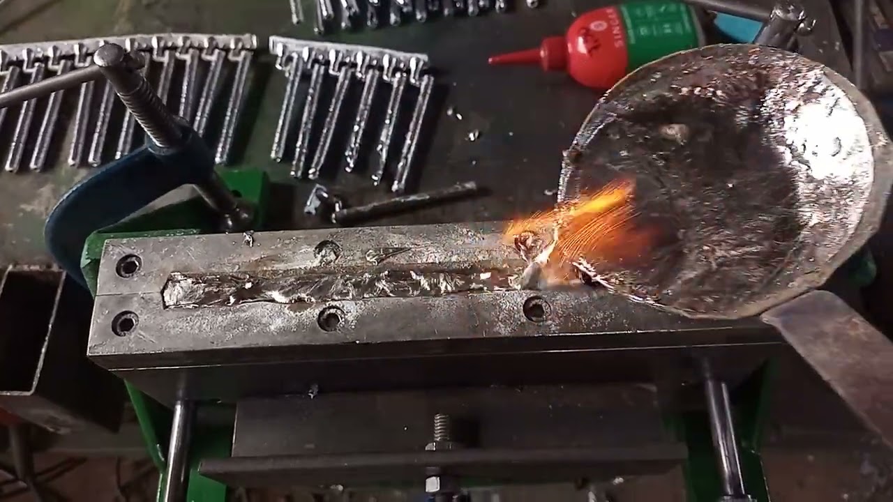 forma cano de chumbo semi-automática