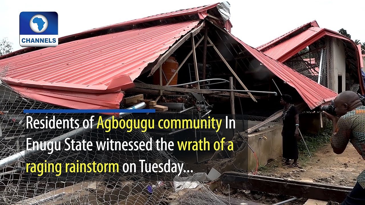 Rainstorm Wreaks Havoc On Agbogugu Community In Enugu