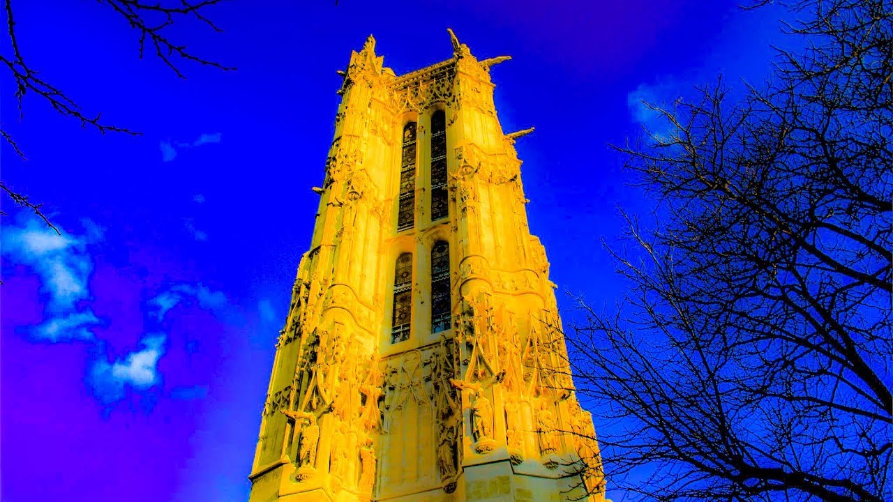 A Walk Around Square de la Tour Saint-Jacques, Paris