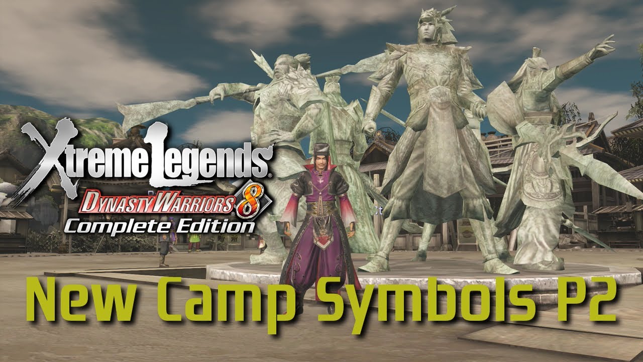 Dynasty Warriors 8 Xtreme Legends | New Camp Symbols DLC P2